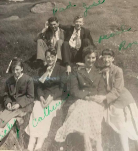 Pad Ennis, Jose Ennis, Cecily Pittman, Catherine Ennis, Pearl Best, Rosemary Walsh. Photo credit: Mary Pomroy
